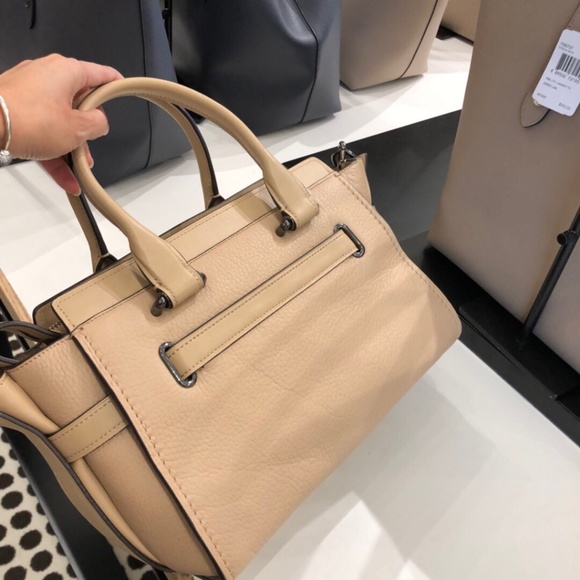 Coach | Bags | Nwt Coach 87295 Beechwood Satchel Pebble Leather Swagger ...